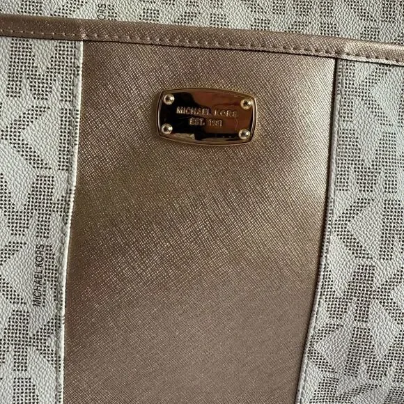 Michael Kors Monogrammed Crossbody - Picture 8 of 16